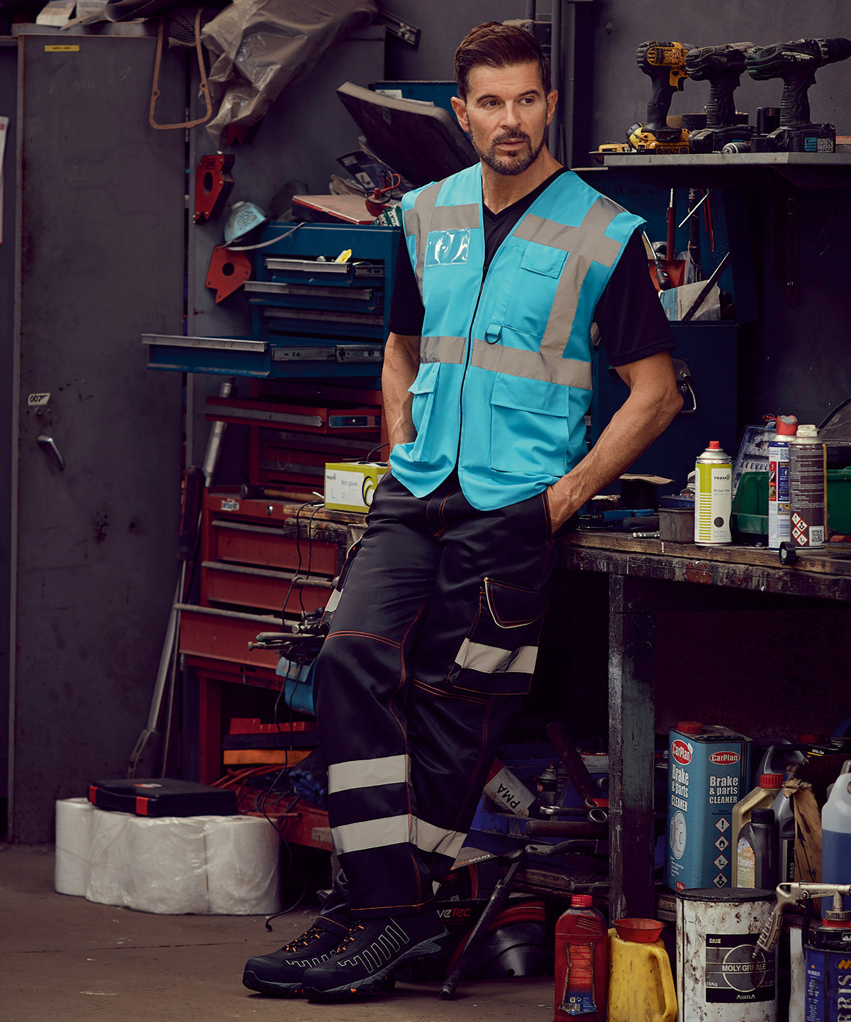 Yoko YK002 Multifunctional executive hi-vis waistcoat (HVW801)