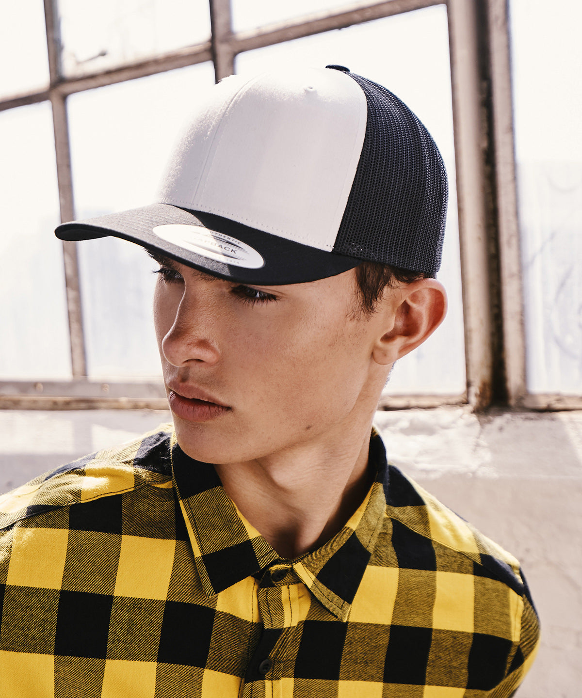 Flexfit by Yupoong YP129 Retro trucker coloured front (6606CF)