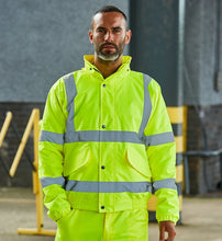 Load image into Gallery viewer, High visibility bomber jacket