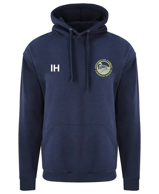 Pontnewydd Primary Staff Hoodie - Navy Blue