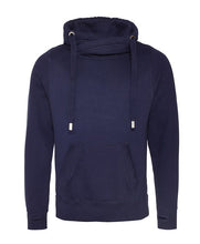 Load image into Gallery viewer, Cross neck hoodie