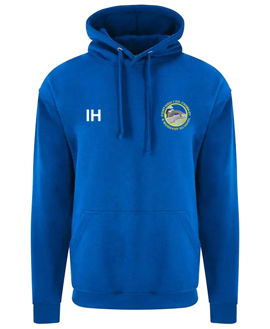 Pontnewydd Primary Staff Hoodie - Royal Blue