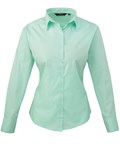 Load image into Gallery viewer, Women's poplin long sleeve blouse
