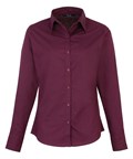 Load image into Gallery viewer, Women's poplin long sleeve blouse
