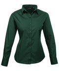 Load image into Gallery viewer, Women's poplin long sleeve blouse