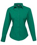 Load image into Gallery viewer, Women's poplin long sleeve blouse