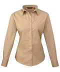 Load image into Gallery viewer, Women's poplin long sleeve blouse