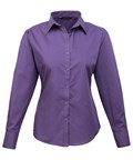 Load image into Gallery viewer, Women's poplin long sleeve blouse