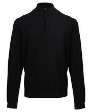 Load image into Gallery viewer, ¼ zip knitted sweater