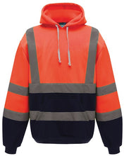 Load image into Gallery viewer, Yoko Hi-vis pull-over hoodie