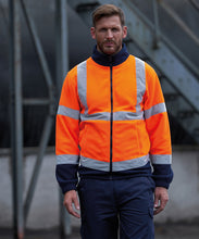 Load image into Gallery viewer, High Visibility Full-Zip Fleece