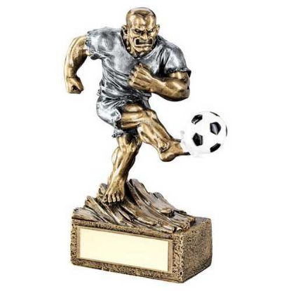 BRZ/PEW FOOTBALL BEASTS FIGURE WITH PLATE