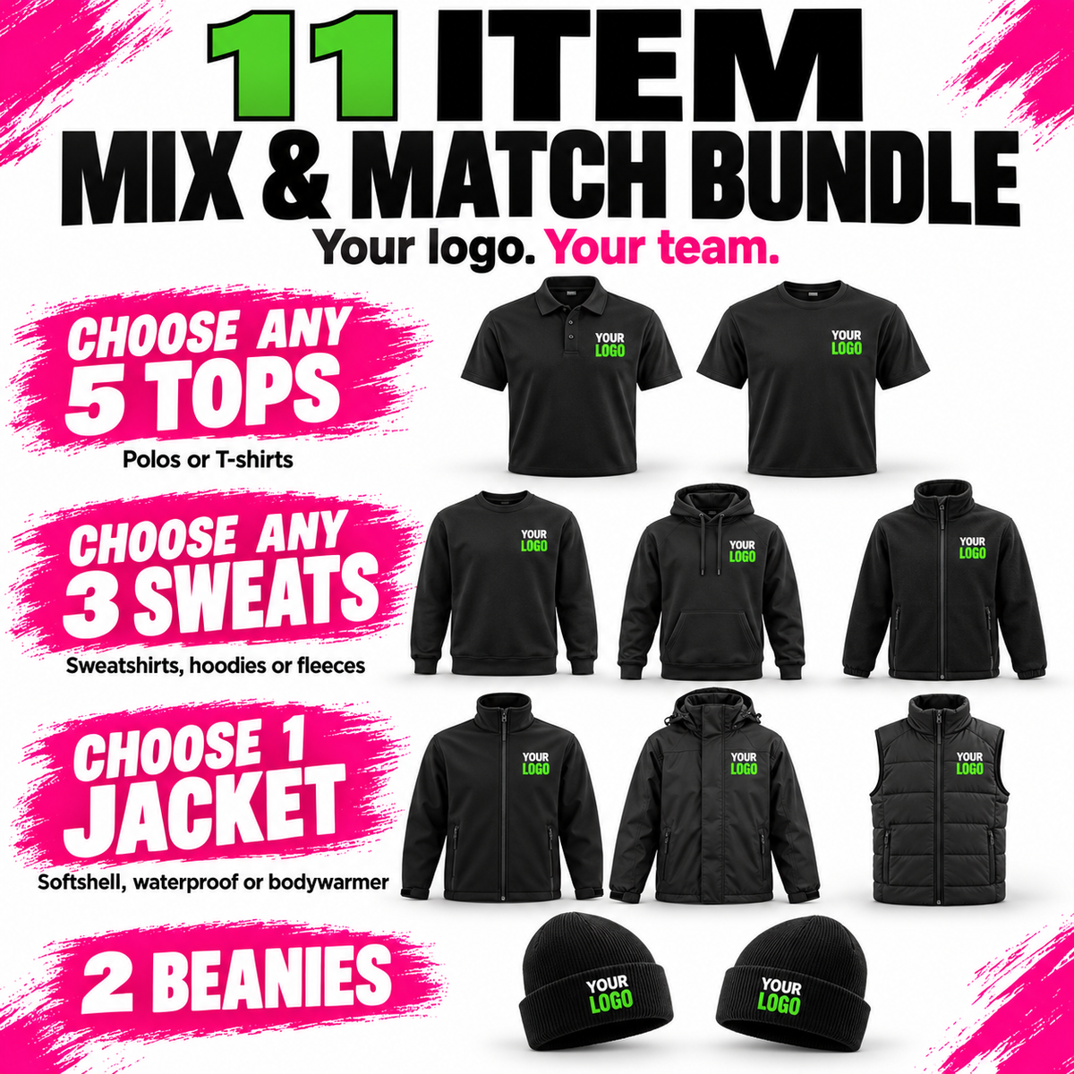 11-Piece Mix & Match Workwear Bundle