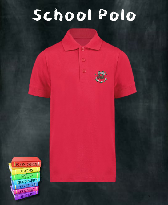 Three Bears Red Polo
