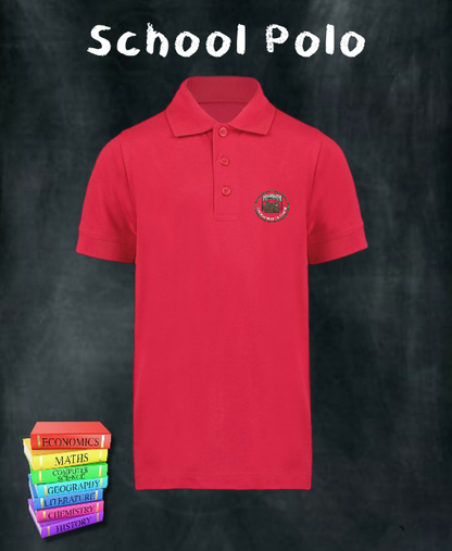 Three Bears Red Polo