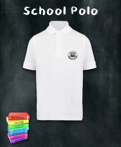 Three Bears White Polo