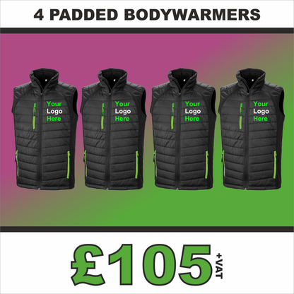 4 Padded Body Warmer Bundle