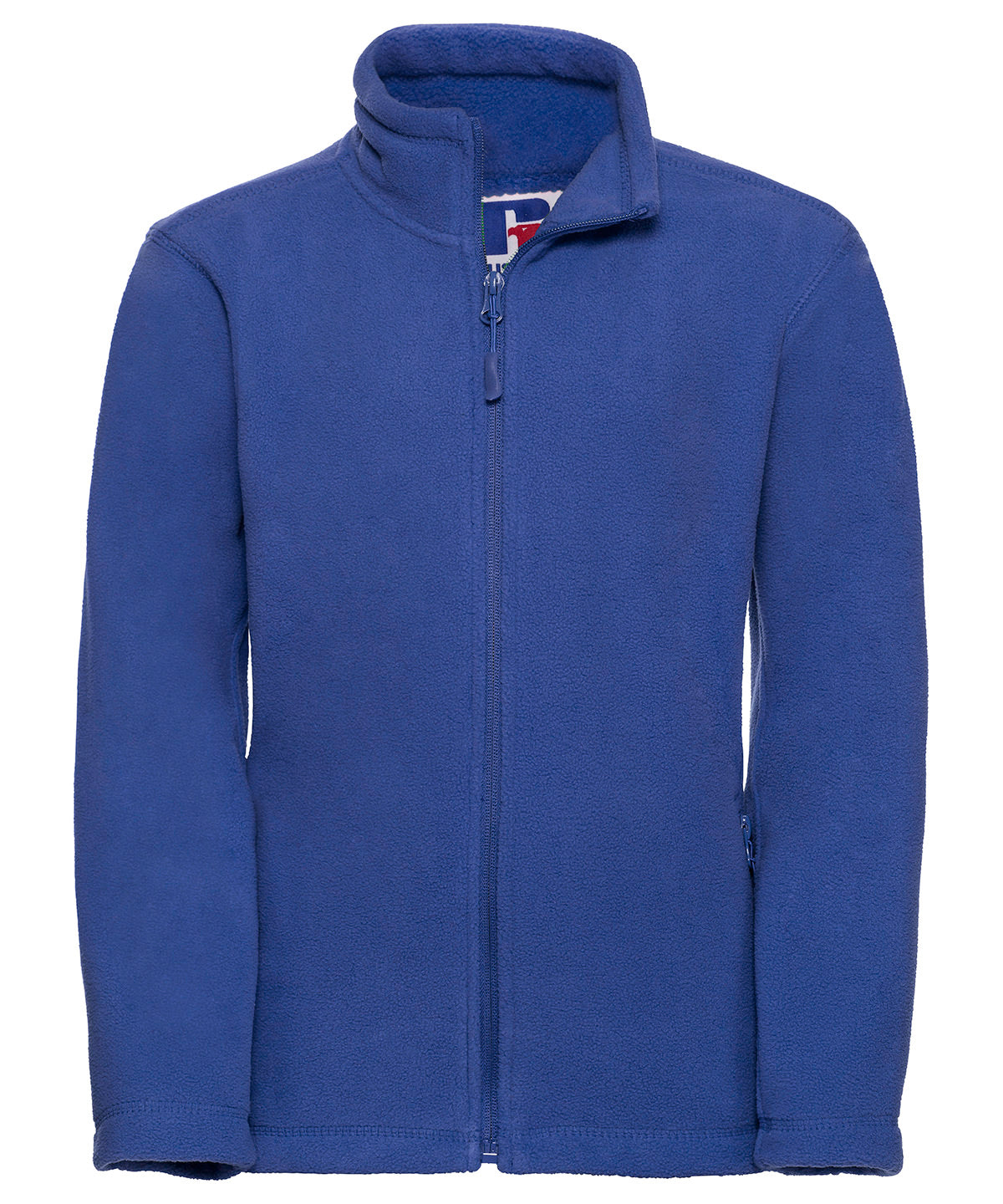 Russell Athletic 8700B Kids full-zip outdoor fleece in Bright Royal