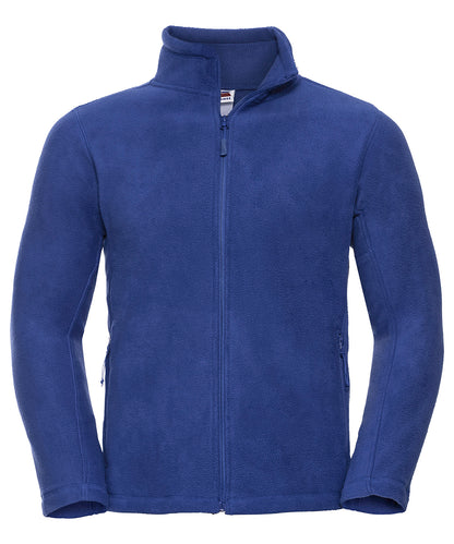 Russell Athletic 8700M Full-zip outdoor fleece in Bright Royal
