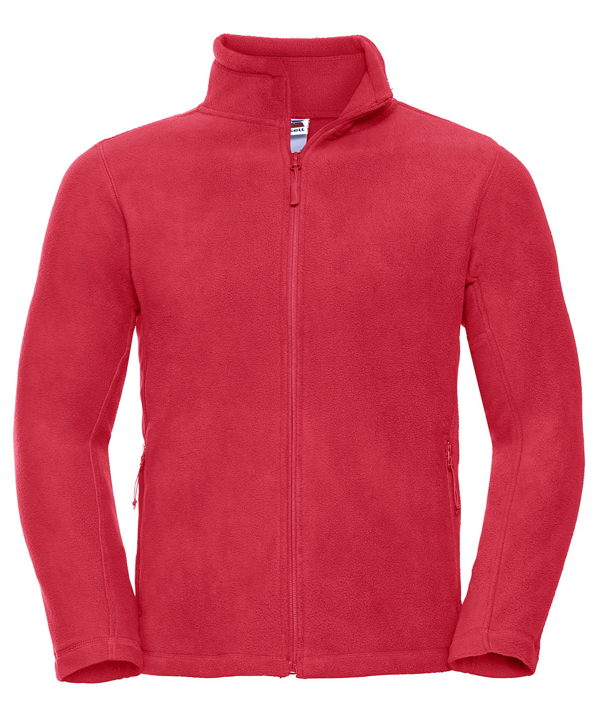 Russell Athletic 8700M Full-zip outdoor fleece in Classic Red