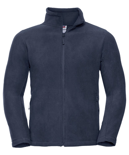 Russell Athletic 8700M Full-zip outdoor fleece in French Navy