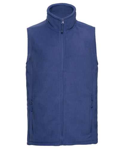 Russell Athletic 8720M Outdoor fleece gilet in Bright Royal