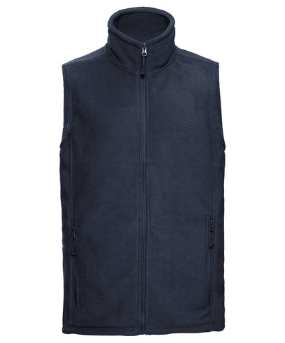 Russell Athletic 8720M Outdoor fleece gilet in French Navy