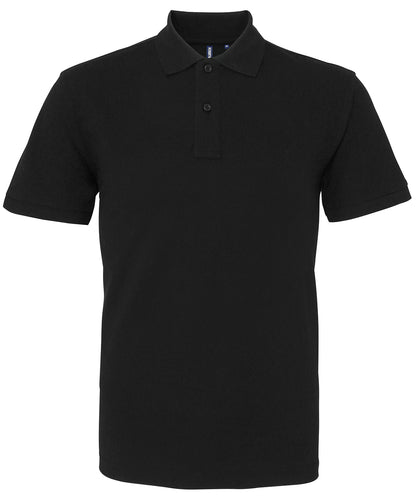 Asquith & Fox AQ010 The Asquith & Fox polo in Black*†