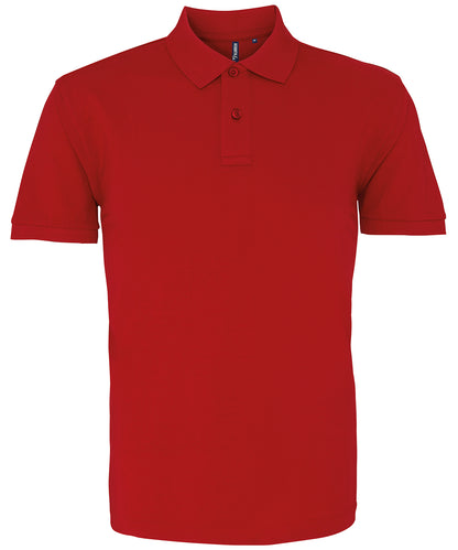 Asquith & Fox AQ010 The Asquith & Fox polo in Cardinal Red