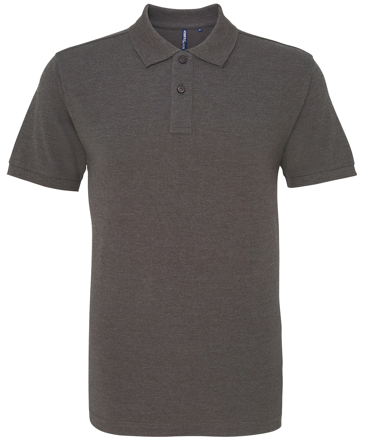 Asquith & Fox AQ010 The Asquith & Fox polo in Charcoal*†