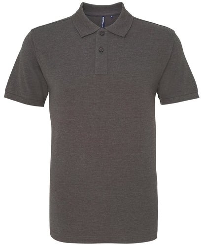 Asquith & Fox AQ010 The Asquith & Fox polo in Charcoal*†