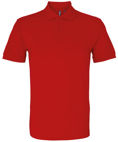 Asquith & Fox AQ010 The Asquith & Fox polo in Cherry Red