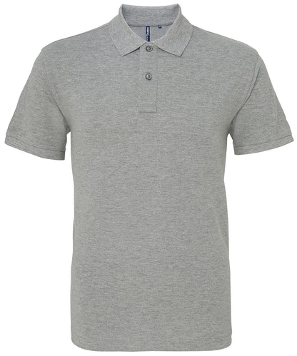 Asquith & Fox AQ010 The Asquith & Fox polo in Heather Grey*†