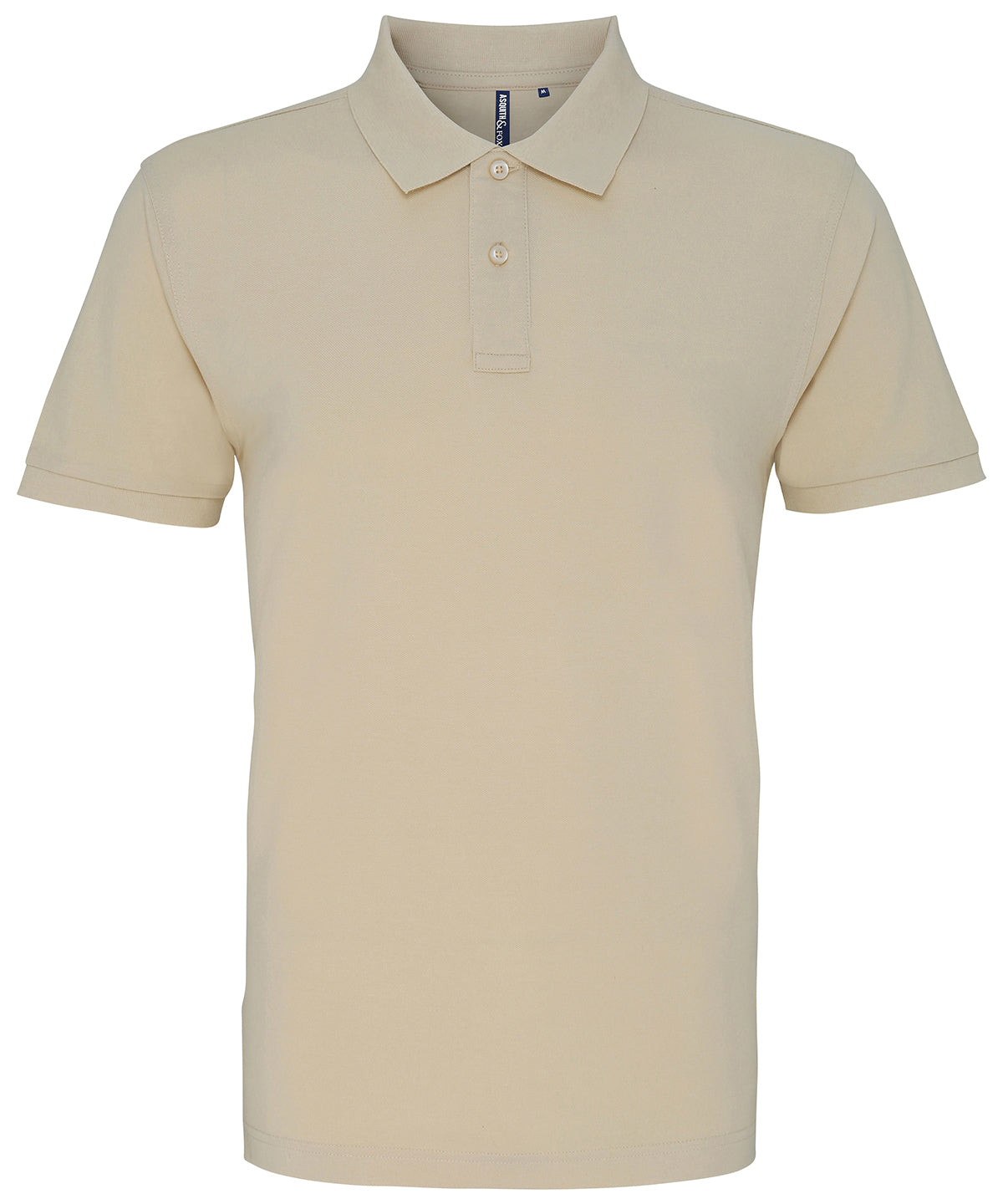 Asquith & Fox AQ010 The Asquith & Fox polo in Natural