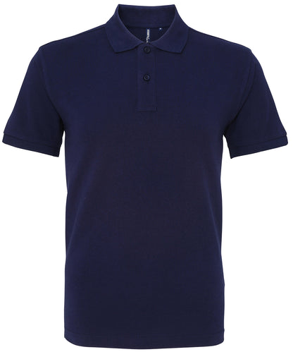 Asquith & Fox AQ010 The Asquith & Fox polo in Navy*†