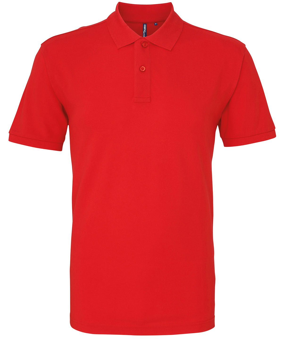 Asquith & Fox AQ010 The Asquith & Fox polo in Red*†