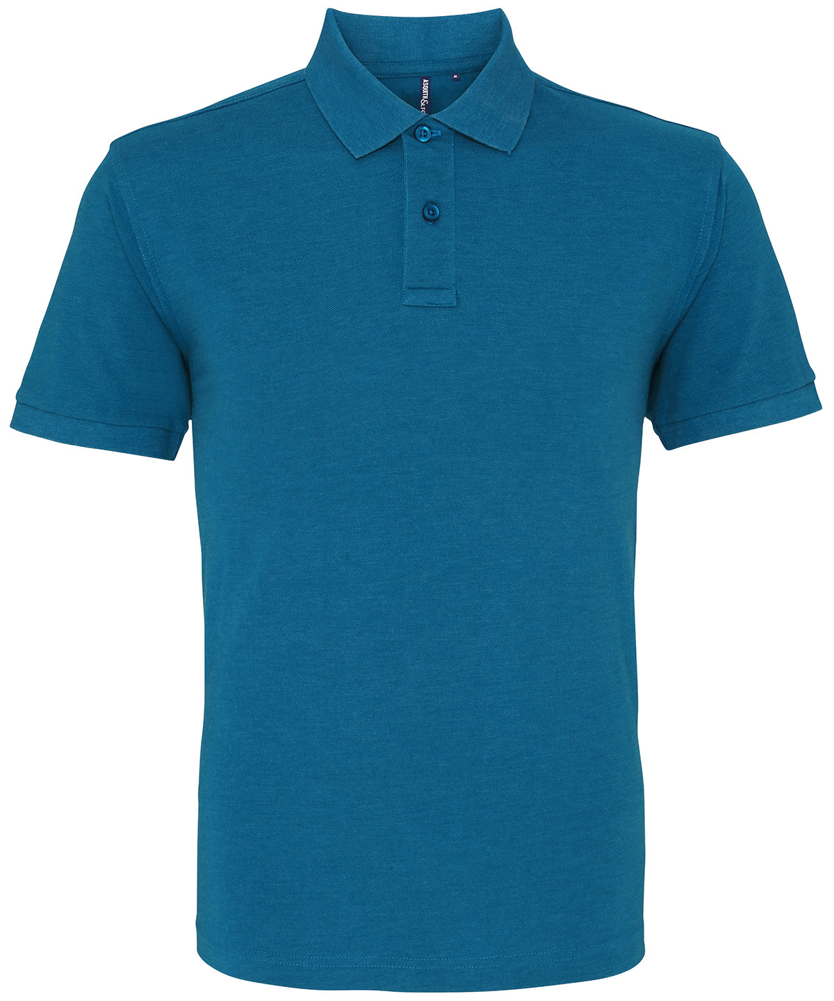 Asquith & Fox AQ010 The Asquith & Fox polo in Teal Heather
