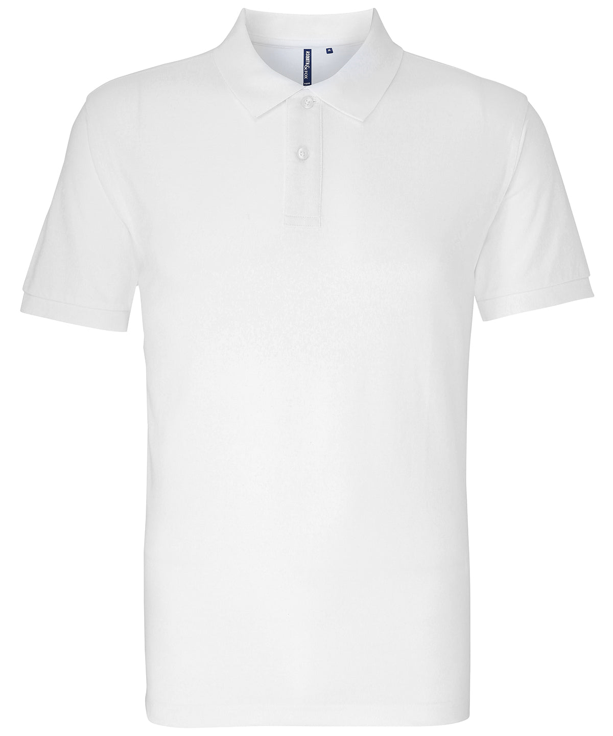 Asquith & Fox AQ010 The Asquith & Fox polo in White*†