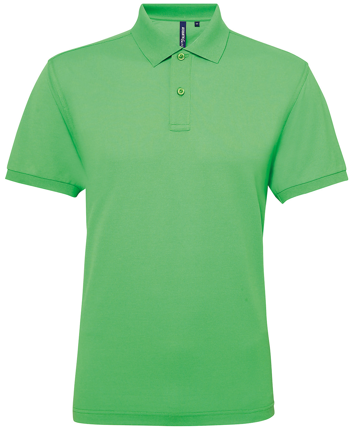 Asquith & Fox AQ015 Men’s polycotton blend polo in Lime