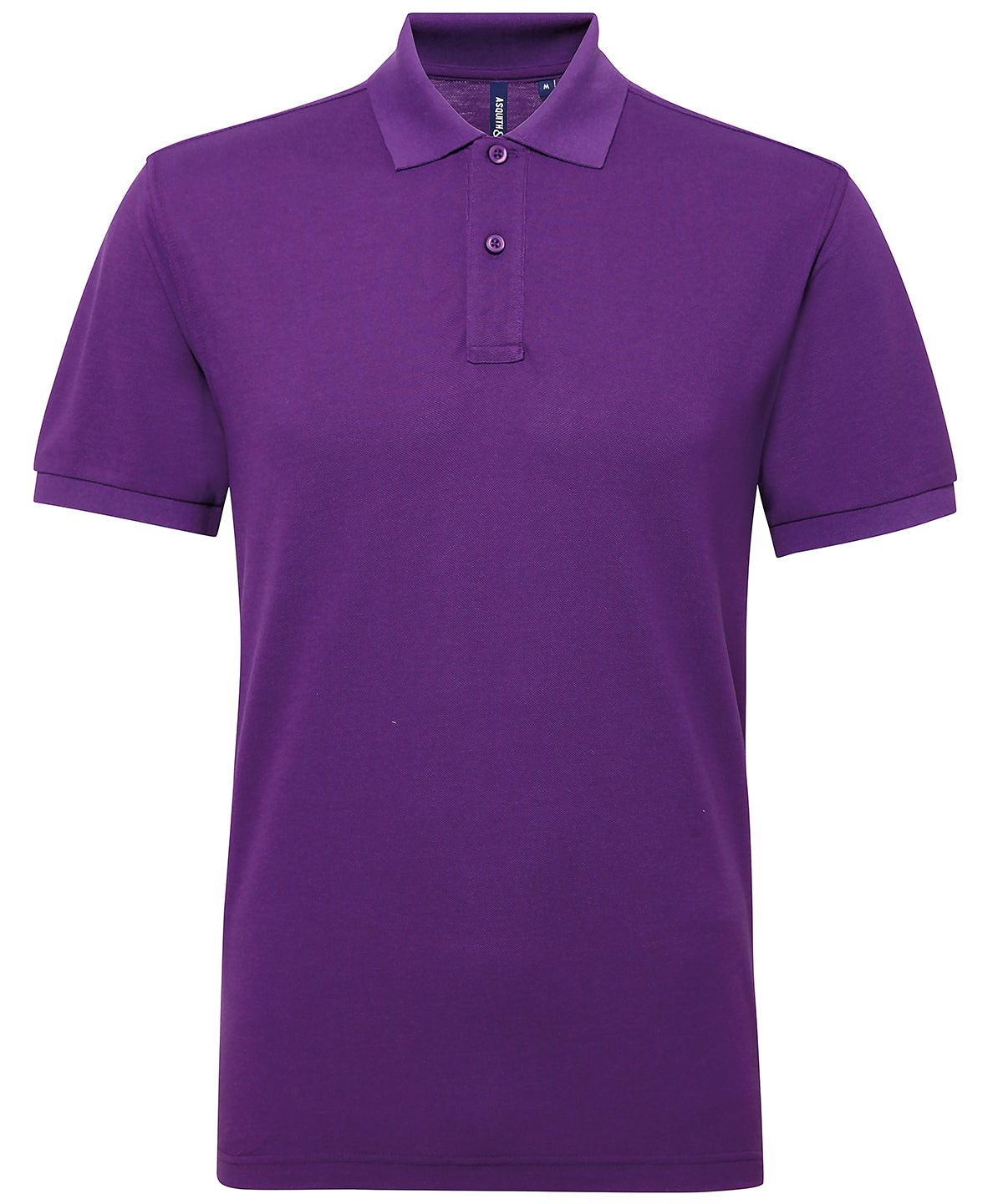 Asquith & Fox AQ015 Men’s polycotton blend polo in Purple*