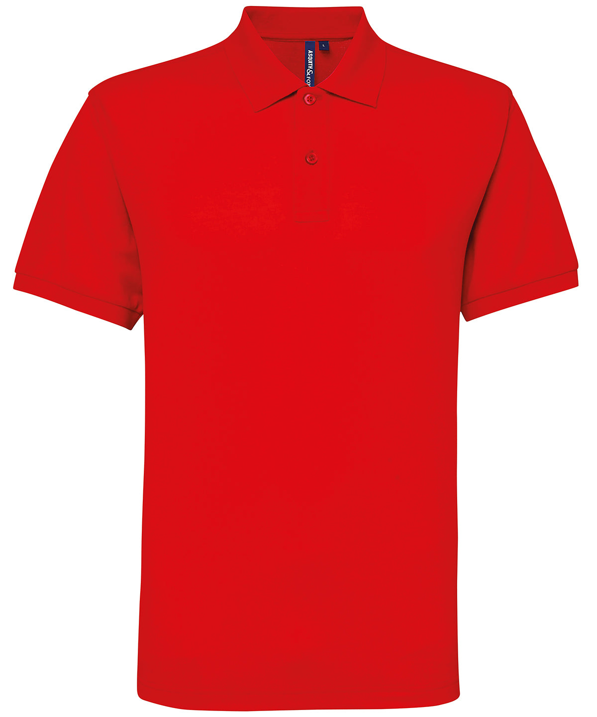 Asquith & Fox AQ015 Men’s polycotton blend polo in Red*