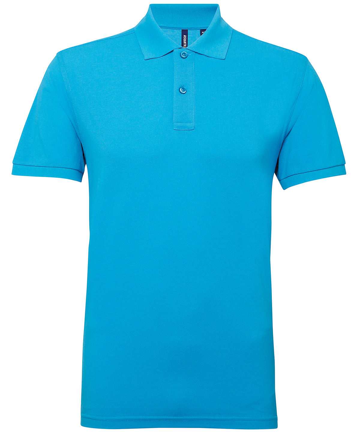 Asquith & Fox AQ015 Men’s polycotton blend polo in Turquoise