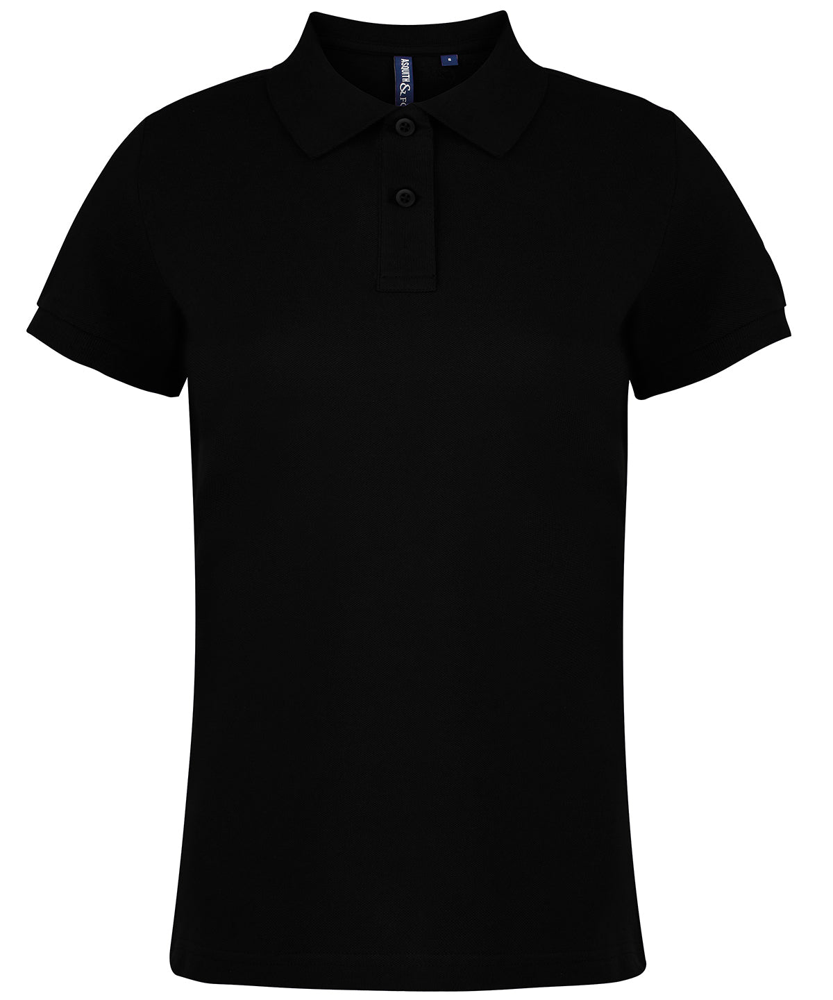 Asquith & Fox AQ020 Women's Classic fit polo in Black