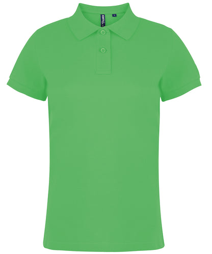 Asquith & Fox AQ020 Women's Classic fit polo in Lime