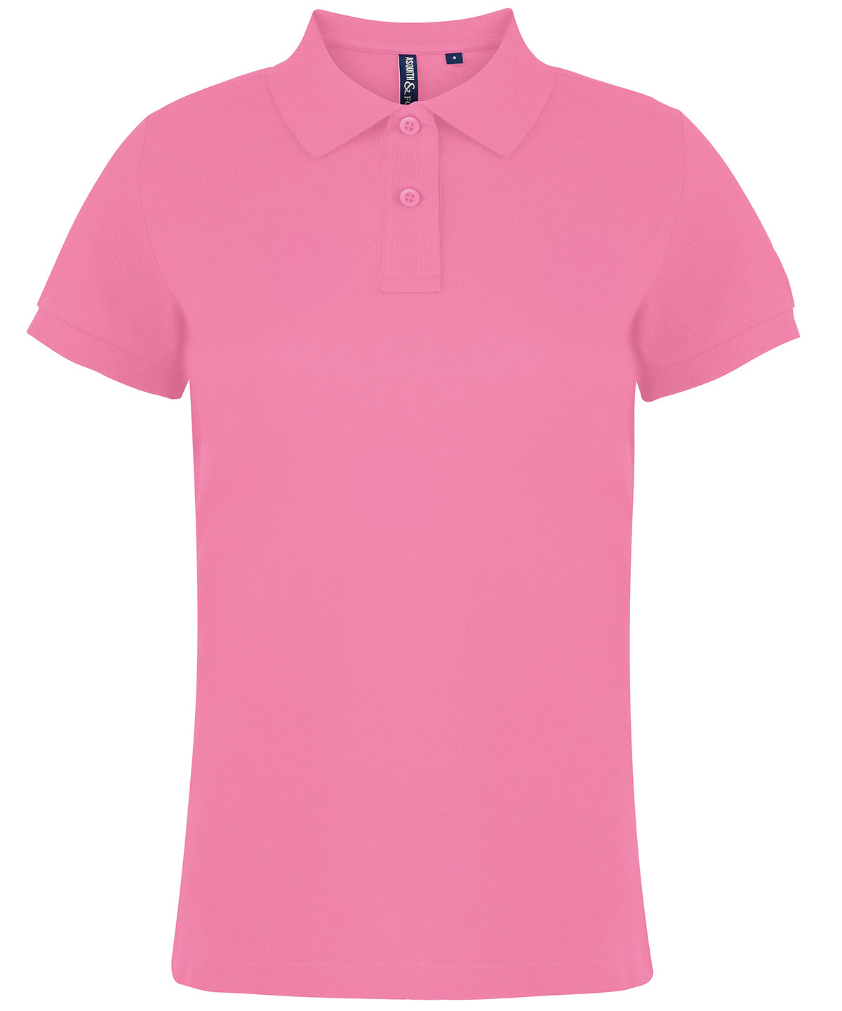 Asquith & Fox AQ020 Women's Classic fit polo in Pink Carnation