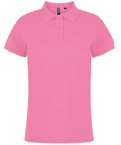 Asquith & Fox AQ020 Women's Classic fit polo in Pink Carnation
