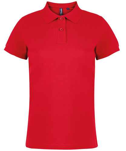 Asquith & Fox AQ020 Women's Classic fit polo in Red
