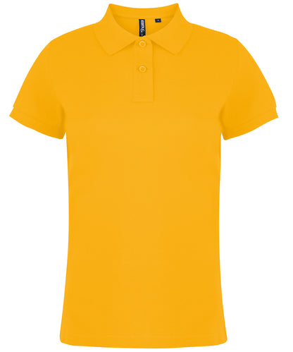 Asquith & Fox AQ020 Women's Classic fit polo in Sunflower