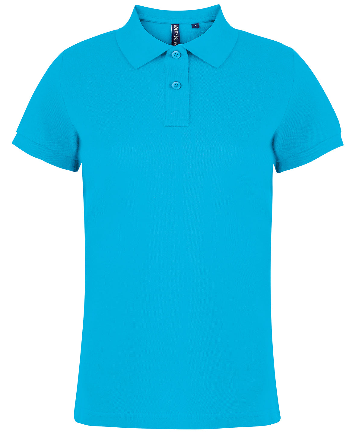 Asquith & Fox AQ020 Women's Classic fit polo in Turquoise