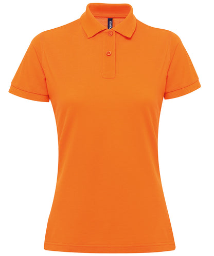 Asquith & Fox AQ025 Women’s polycotton blend polo in Orange